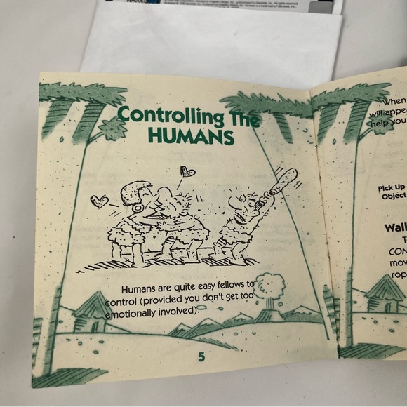 Introducing the Humans 1992 Atari Corp. PC GameTek IBM 5.25” & 3.5” Floppy Disks - Picture 7 of 16